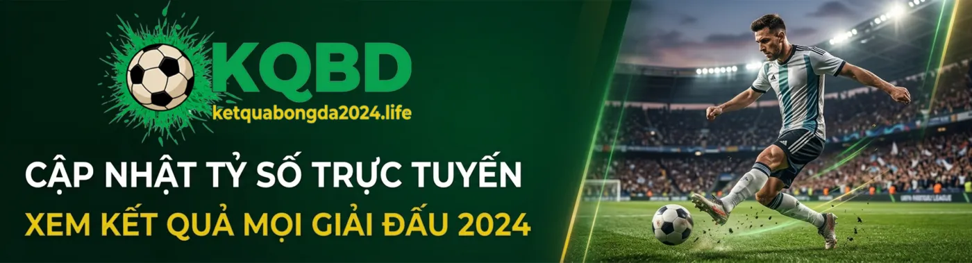 banner kết quả bóng đá